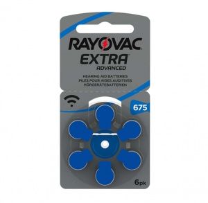 Батарейки RAYOVAC 675, блистер - 6 шт. (арт. 0202034) Батарейки RAYOVAC 675, блистер - 6 шт. (арт. 0202034)