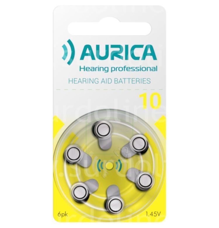 Батарейки АУРИКА 10, блистер - 6 шт. (арт. 0202036) Батарейки АУРИКА 10, блистер - 6 шт. (арт. 0202036)