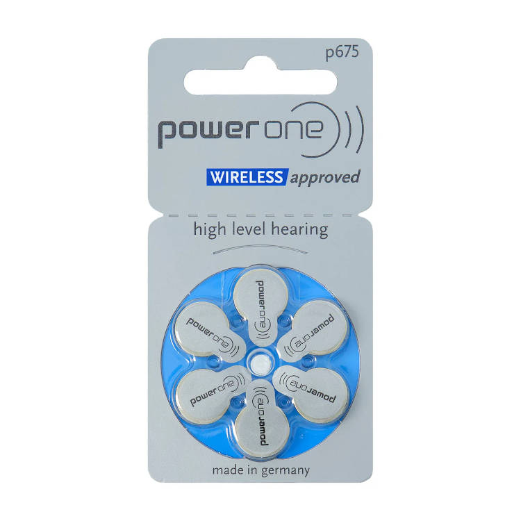 Батарейки Power One 675, блистер 6 шт. (арт. 0202075) Батарейки Power One 675, блистер 6 шт. (арт. 0202075)